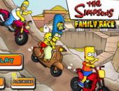 Course famille Simpson