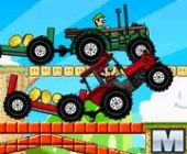 Mario Tracteur Drag Race